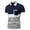 Navy, variant on outfmvch polo shirts for men summer three-color stitching short-sleeved lapel t-shirt womens tops navy