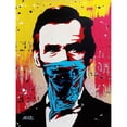 thumbnail image 3 of AbcArtAttack 19x24 Black Modern Framed Museum Art Print Titled - Lincoln-Patriot Thug, 3 of 5