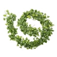 thumbnail image 1 of Guirnalda de plantas de imitación, paquete de 5 enredaderas colgantes falsas para decoración de pared de arco de fondo, 1 of 7