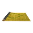 thumbnail image 2 of Ahgly Company Indoor Square Persian Yellow Traditional Area Rugs, 5' Square, 2 of 4