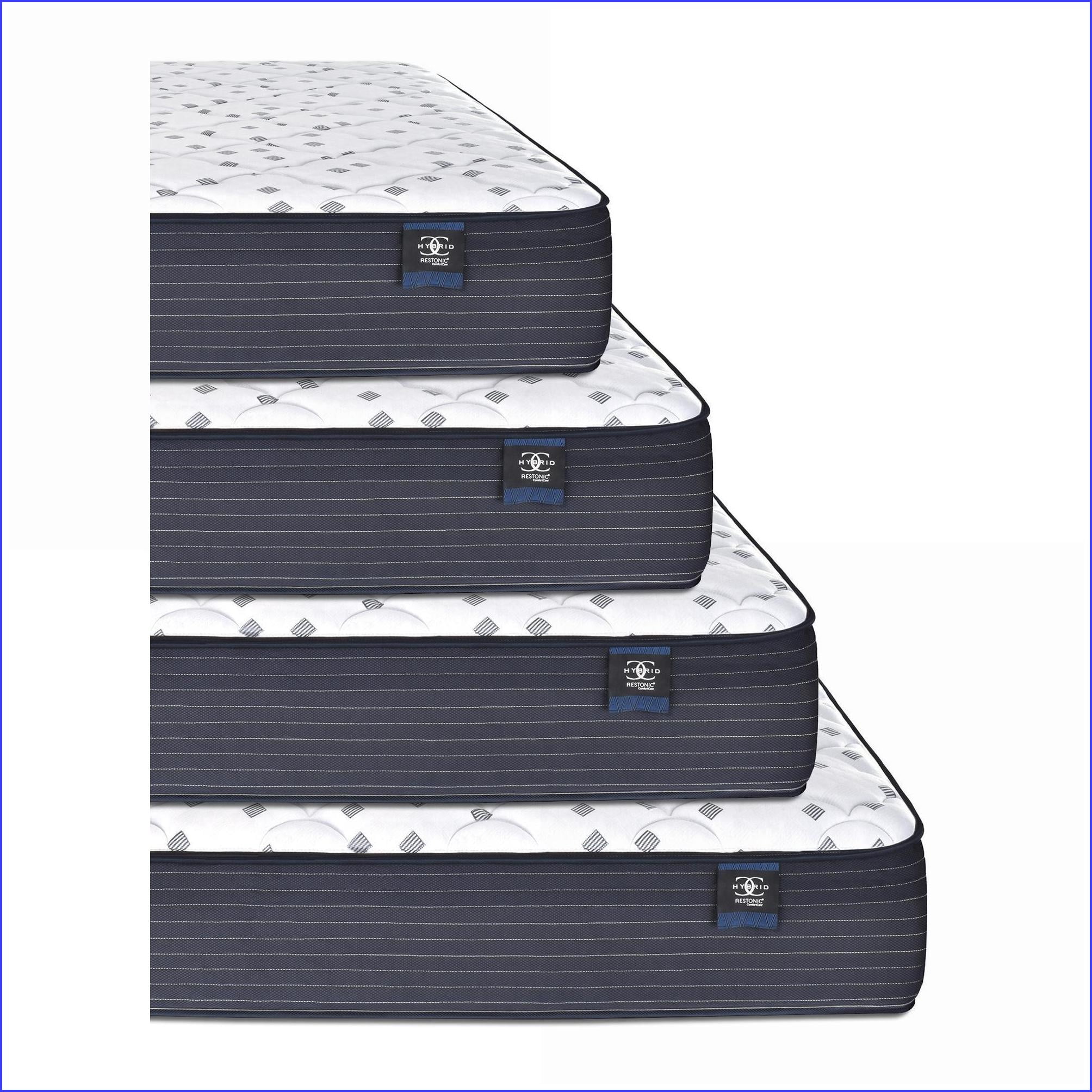 Mattresses, Restonic ComfortCare Hybrid Firm Twin Mattress with CoolFlow Foam | Foam | Twin