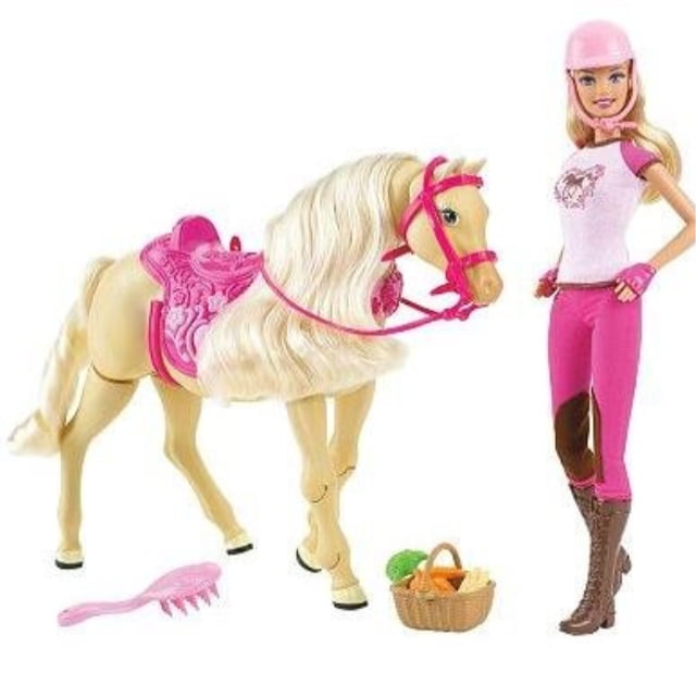 walmart barbie horse