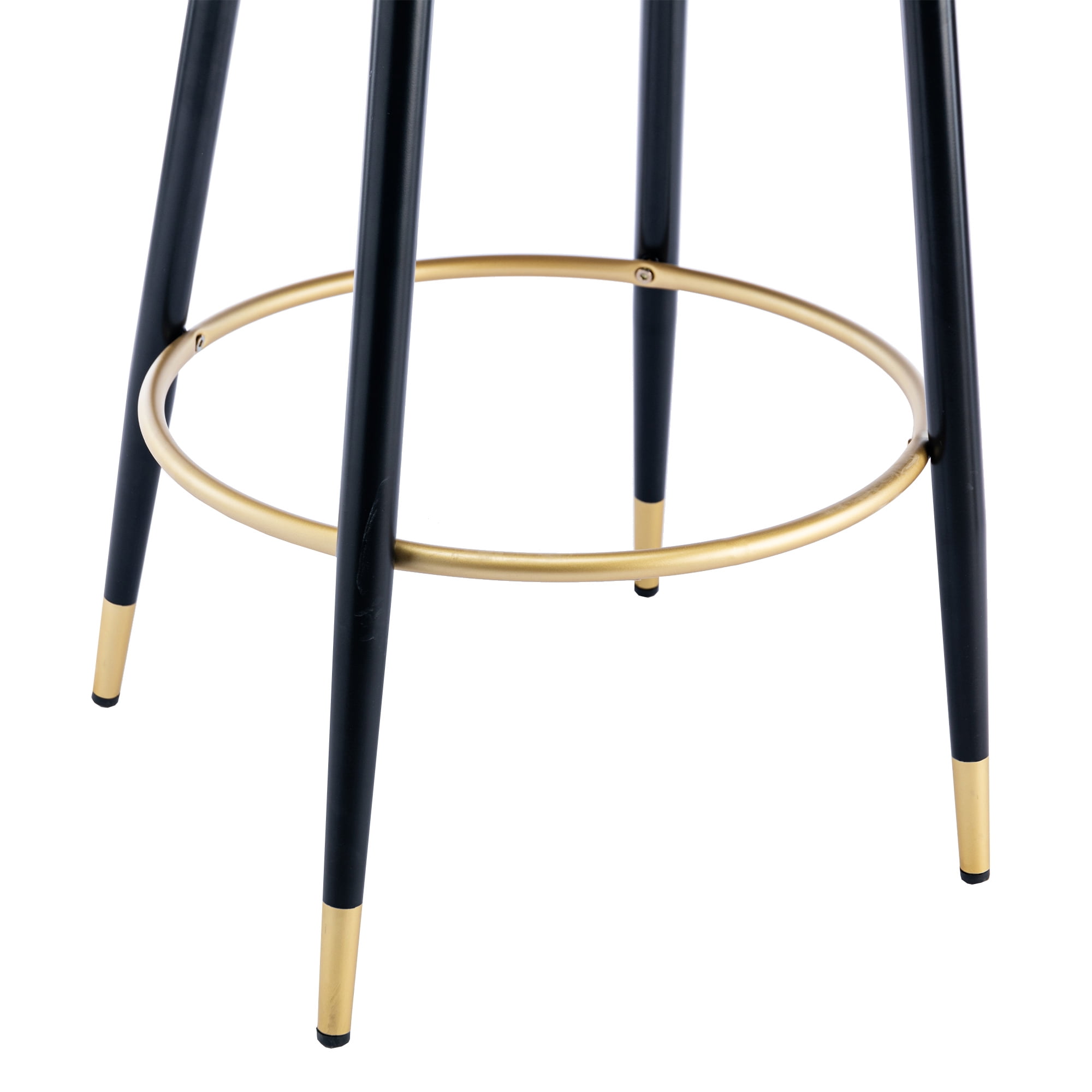 Resenkos Bar Stools Set of 2,with Back and Footrest Counter Height Dining Chairs,Pink Resenkos Bar Stools Set of 2,with Back and Footrest Counter Height Dining Chairs,Pink