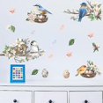 thumbnail image 3 of A Set of Wall Stickers Birds Flowers Leaves Wall Sticker Wall Decor for Kids Room Baby Room Living Room, 3 of 5