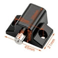 thumbnail image 2 of Sliding Sash Patio Door Lock Key Push Baby Child Safety Protection Security Lock, 2 of 7