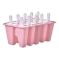 thumbnail image 1 of Moldes de silicona para paletas heladas de 10 piezas, moldes reutilizables para paletas heladas, sin BPA Leyfeng Molde de paletas, 1 of 7