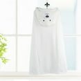thumbnail image 3 of Riforla Soft Baby Hooded Towel with Unique Design Baby Towels for Infant and Toddler Suitable As Baby Gifts Towel White, 3 of 3