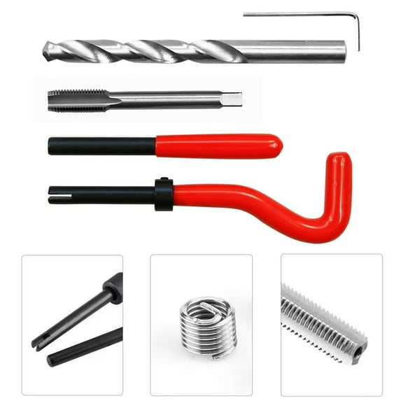 20Pc Thread Repair Tool Set Screw Thread Repairer M10