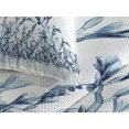 thumbnail image 3 of Ambesonne Teal White Quilted Coverlet 3 Pcs, X-Ray Floral Nature, King Size, Teal White, 3 of 4
