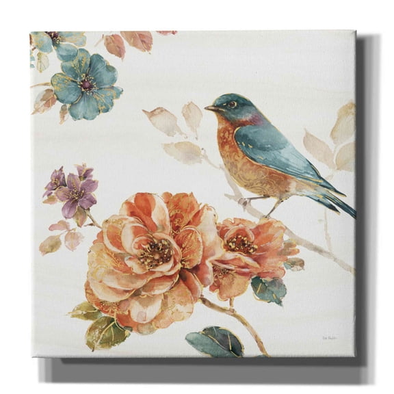 Epic Graffiti 'Spiced Nature III' by Lisa Audit, Canvas Wall Art, 18"x18"