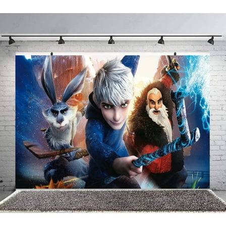 rise of the guardians Backdrop Banner Party Supplies Poster Movie Theme Background for Photography Kids Birthday Decorations