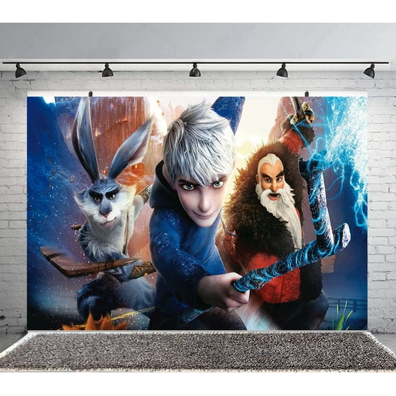 rise of the guardians Backdrop Banner Party Supplies Poster Movie Theme Background for Photography Kids Birthday Decorations