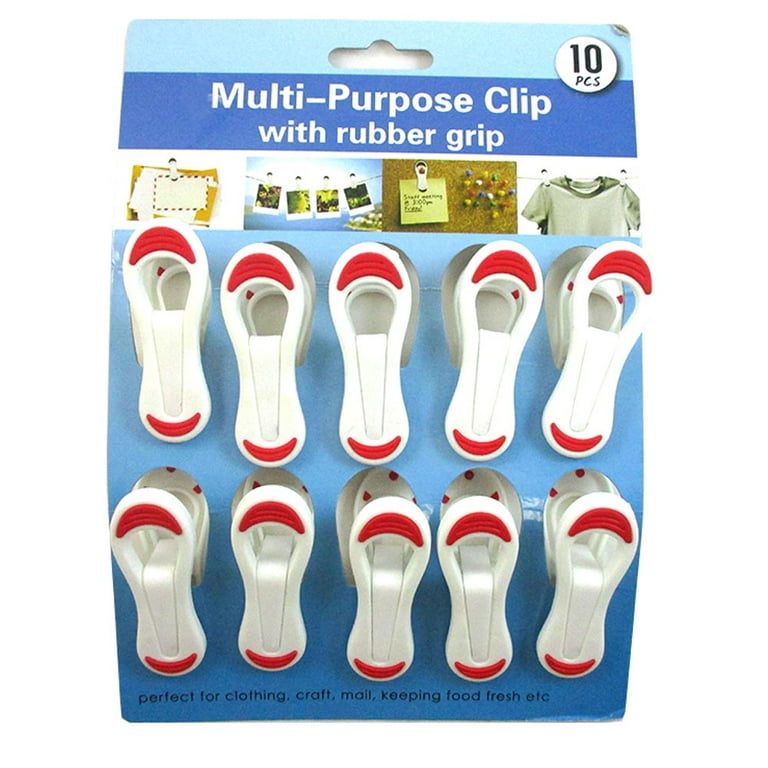  ANVAK Food Clips Bag Sealing Clips, 4.4 inches Multi