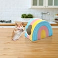 thumbnail image 3 of XGFHYJEH Cat Beds for Indoor Cats, Cat Beds Under $10, Cat Beds Clearance, Cat Bed Cave, Cat Bed House, Small Animals House, 3 of 6