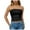 Black, variant on Womens Padded Tube Tops Push Up Bulit in Bra Strapless Crop Tops Bandeau Double Lined Basic Going Out Tank Top (Black, L)