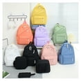thumbnail image 5 of Backpack with Lunch Box Set,4PCS Aesthetic Bookbag Pure Color Simplicity,Backpack for Teen & Elementary,Birthday Gift for Daughter, 5 of 5