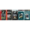 C & I Collectables EAGLES5TS NFL Philadelphia Eagles 5 Different Licensed Trading Card Team Sets