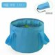 thumbnail image 1 of Cubo plegable para viajes al aire libre, lavabo plegable para acampar, portátil, impermeable, 1 of 2