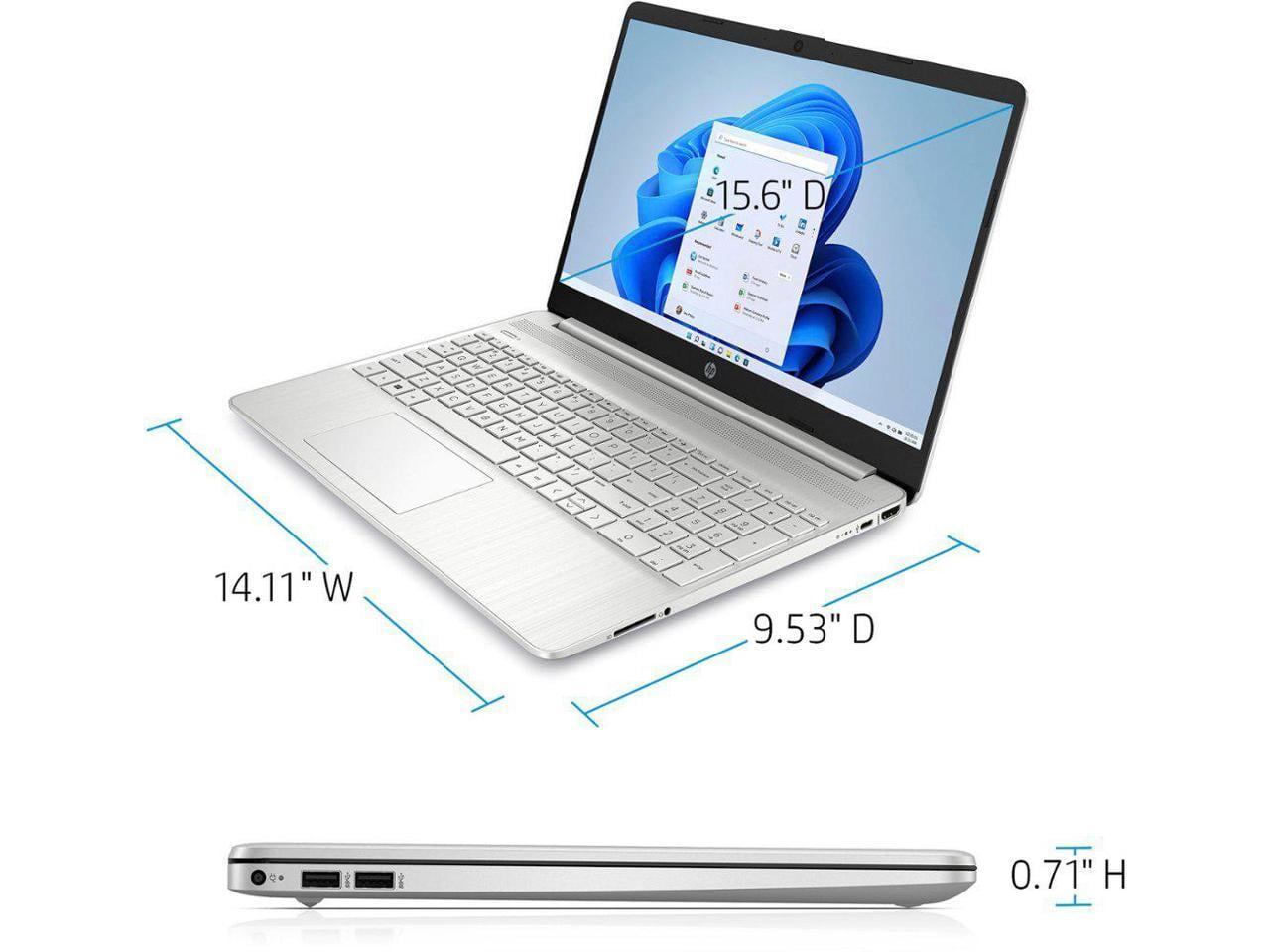 HP 15.6’’ HD Touchscreen Laptop, Quad Core Intel i5-1135G7 Processor(Beat i7-1065G7), Intel Iris Xe Graphics, 8GB RAM, 512GB SSD, HD Webcam, Wi-Fi, Windows 11 Home in S Mode