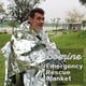 thumbnail image 2 of Manta De Supervivencia (5 Piezas) Tamaño Grande 210 X 160 Cm, Manta De Emergencia Para Exteriores, Conserva El Calor Corporal, Impermeable, Para Acampar, Senderismo, Primeros Auxilios, Plata Rojo Verde Cocina, Decoración y Otros, 2 of 5