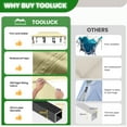 thumbnail image 6 of COBIZI 10x30 Heavy Duty Pop Up Canopy for Party Wedding Outdoor Events, Waterproof 420D PU Oxford UPF 50+, Removable Awning & 5 Sidewalls, Easy Set-Up with 1080D Roller Bag,Khaki, 6 of 9