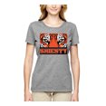 thumbnail image 2 of Wild Bobby Cincinnati Football Joe Sheisty Sports Women Graphic Tee, Heather Grey, Medium, 2 of 5