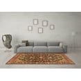 thumbnail image 3 of Ahgly Company Indoor Rectangle Persian Brown Traditional Area Rugs, 7' x 9', 3 of 4