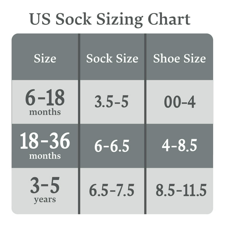 Boys sock sizes deals