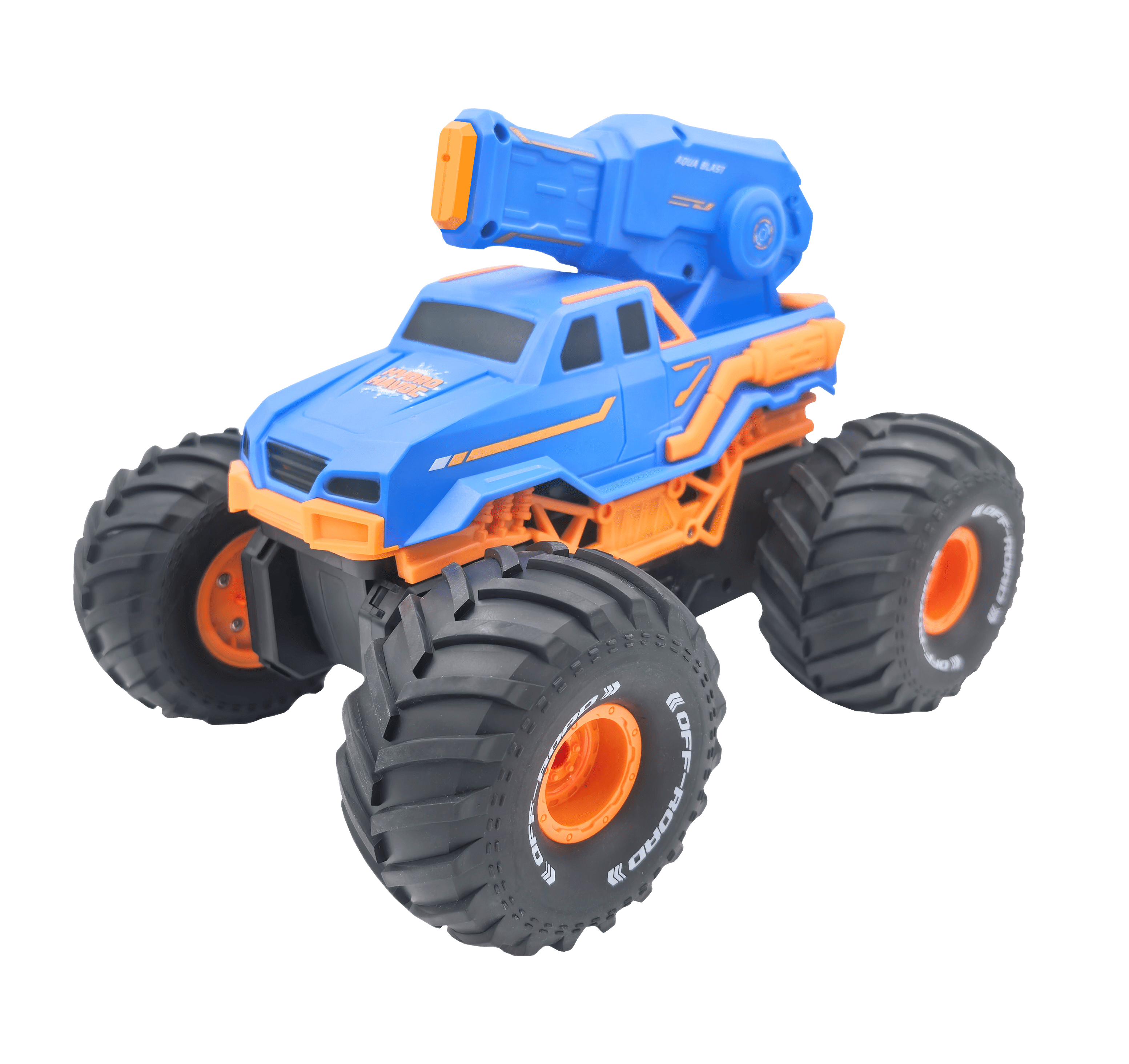 Hydro Havoc Amphibious Remote Control Monster Truck Off-Road & Water Capabilities Indoor and Outdoor Toy for Kids