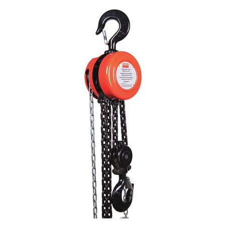 

Manual Chain Hoist 6000 lb. Lift 10 ft.