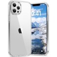 thumbnail image 1 of Funda Vakoo para iPhone 12 Pro Max | Transparente Antiamarillamiento, Respaldo Duro, Protección Militar Contra Caídas, Compatible con Carga Inalámbrica, 1 of 1
