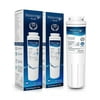 2 Pack Waterdrop Plus UKF8001 One-Year Lifetime Filte Replacement for PUR, Jenn-Air, Maytag UKF8001, UKF8001AXX, UKF8001P, EDR4RXD1, Whirlpool 4396395, Puriclean II, 469006 Refrigerator Water Filter