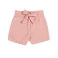 thumbnail image 4 of Gibobby Shorts Deportivo Pantalones cortos de yoga de color liso para mujerVestirsePiscinas(Rosa, L), 4 of 5