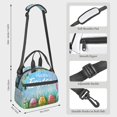 thumbnail image 2 of Easygdp Happy Easter Caja de Almuerzo para Mujeres y Hombres, Bolsa de Almuerzo Insulada, Bolsas Reutilizables Impermeables para Viajes, Trabajo y Picnics, 2 of 7