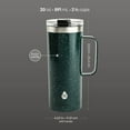 thumbnail image 5 of TAL 20oz Stainless Steel Mountaineer Travel Mug, Teal Speckle, 5 of 7