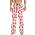 thumbnail image 7 of FORMRS Mens Pajama Pants with Pockets Sleepwear Lounge Bottoms Sizes S-2XL, Cherries Pattern, 7 of 7