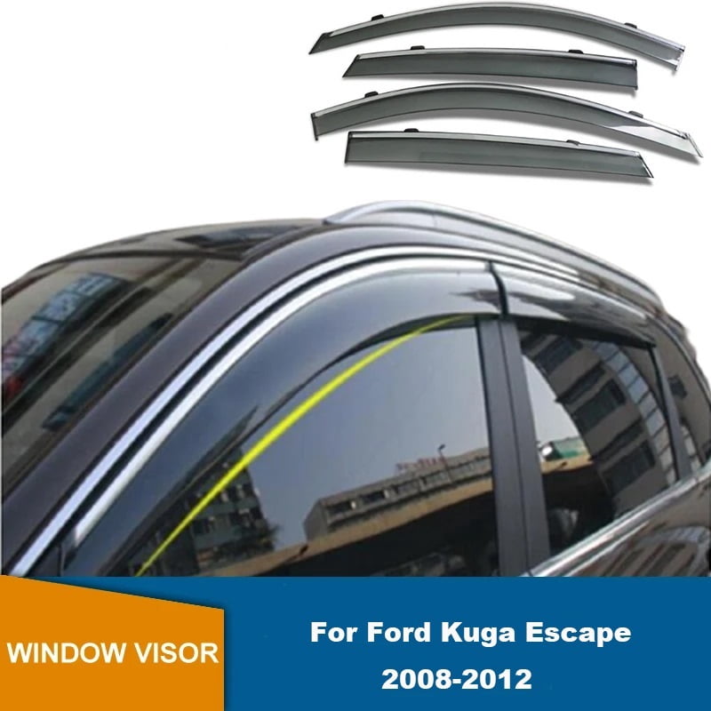 Windshield For Ford Kuga Escape 2008-2012 Car Rain Sun Window Visor Deflector Awning Cover Trim Accessories