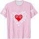 thumbnail image 4 of Tops Y Blusas de las Mujeres Estampadas Cuello Redondo Manga Corta, Poliéster Casual Top para Diario, Fiesta Y Todas las Estaciones, 4 of 8