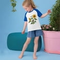 thumbnail image 4 of RXIRUCGD 2025 Vêtements d'Été pour Enfants Tout-Petits Garçons Filles Mode Mignon Col Rond Imprimé Manches Courtes Haut, 4 of 6