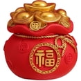 thumbnail image 2 of Miangastore Sac à Argent Miniature en Résine Rouge 1 Ensemble 2.24 X 2.12 X 2.08 Po, 2 of 8