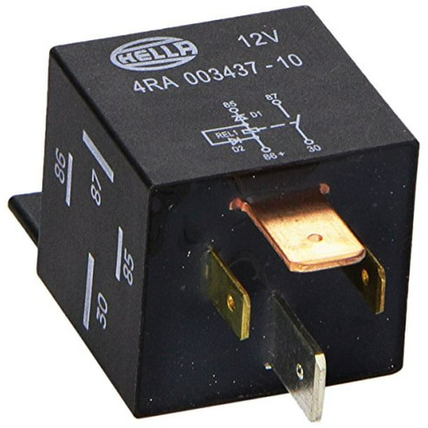 Hella 003437101 RELAY 12V 70A SPST DIO BK