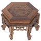 thumbnail image 1 of Puestos de madera de plantas de madera lámpara de mesa de acuario de madera vintage Base de tetera para el hogar, 1 of 7