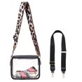 thumbnail image 1 of Bolso Bandolera Bolso cruzado de PVC transparente Bolso tipo sobre de moda para conciertos (Estilo negro B) Tmvgtek Para Estrenar, 1 of 9