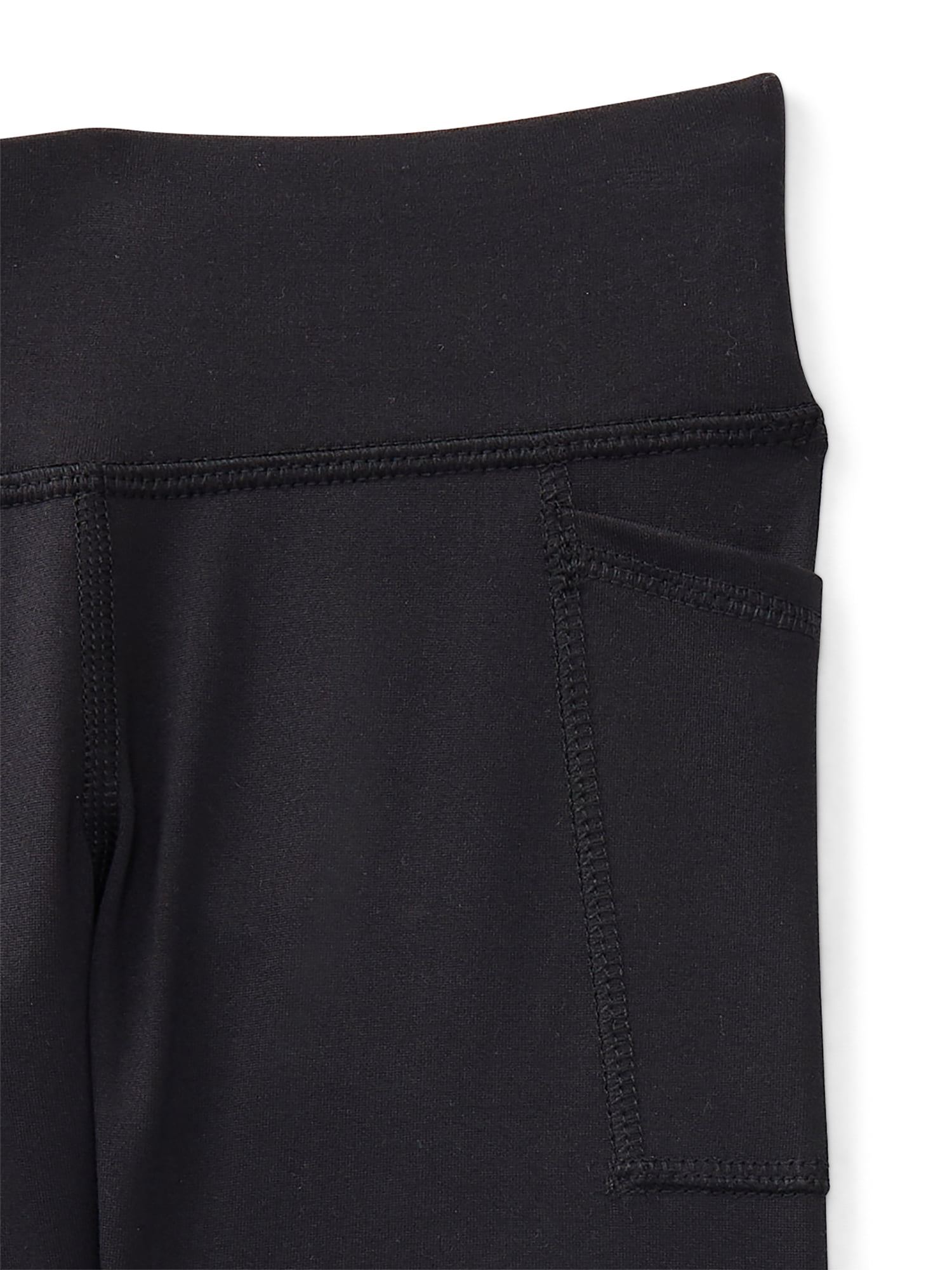 Athletic Works Girls Active Bike Shorts, 2-Pack, Sizes 4-18 & Plus