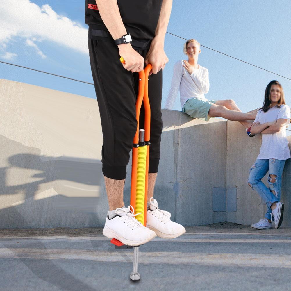 Pogo Stick Jackhammer Jump Stick For Children Healthy Exercise Gift Orange NEW