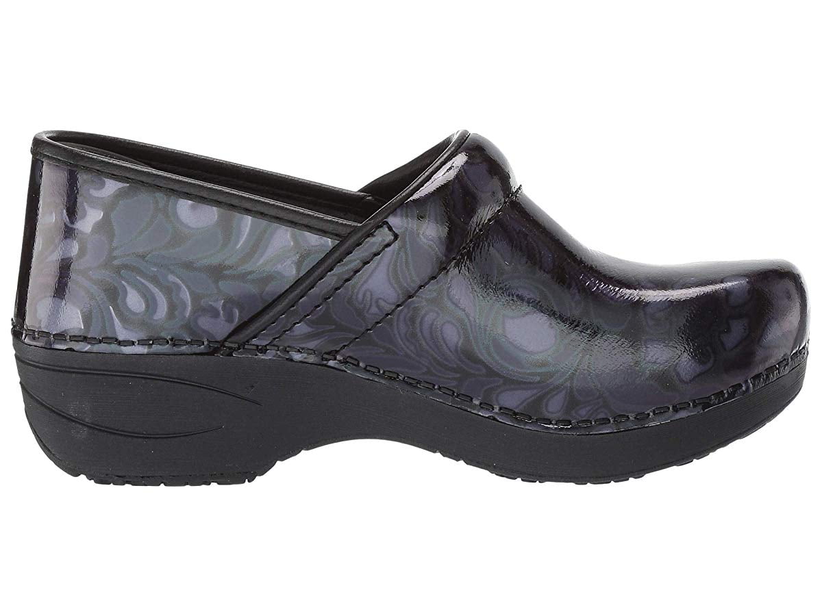 dansko filigree floral patent