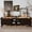 Dark Brown, variant on LHYY Modern Mid-Century Media Console with 4 Drawers and Cable Management,TV Console Table for TVs up to 75",Entertainment Center for Living Room and Office(Black)
