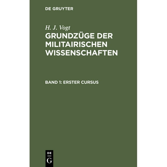 Erster Cursus (Hardcover)