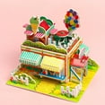 thumbnail image 3 of 3D Stereo Puzzle Handmade DIY Cartoon House Villa Castle Building Model Lot P8, 3 of 8