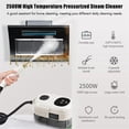 thumbnail image 3 of 2500W High Pressure Steam Cleaner 1.1L Water Tank Handheld Steam Cleaner Multifunctional for Kitchen, Bathroom, and Car, 3 of 8
